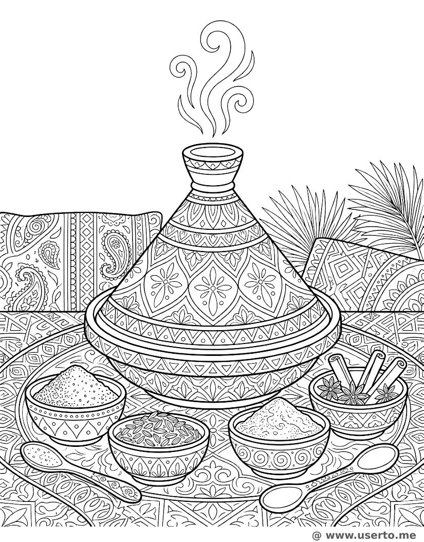 Banquete no Mercado de Marrocos