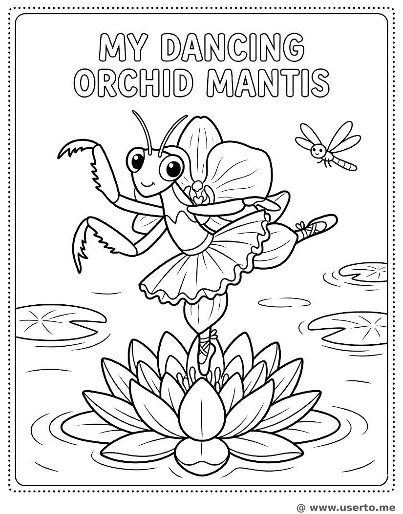 Ballerina Orchid Mantis