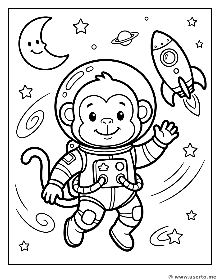 A aventura espacial do macaco