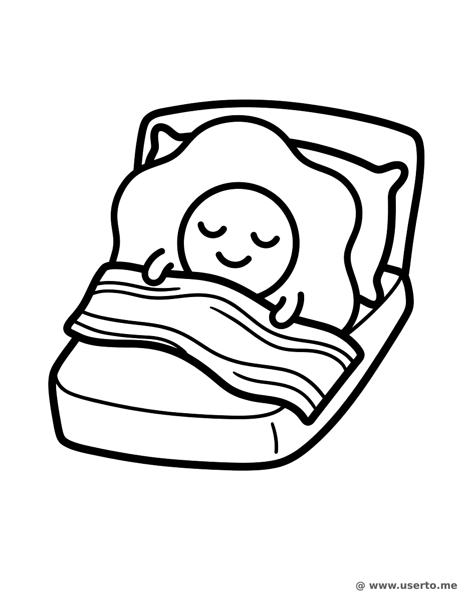The Sleepy Breakfast Egg