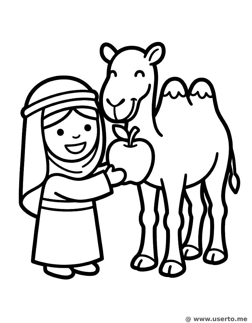 Desert Princess and her Camel Pal