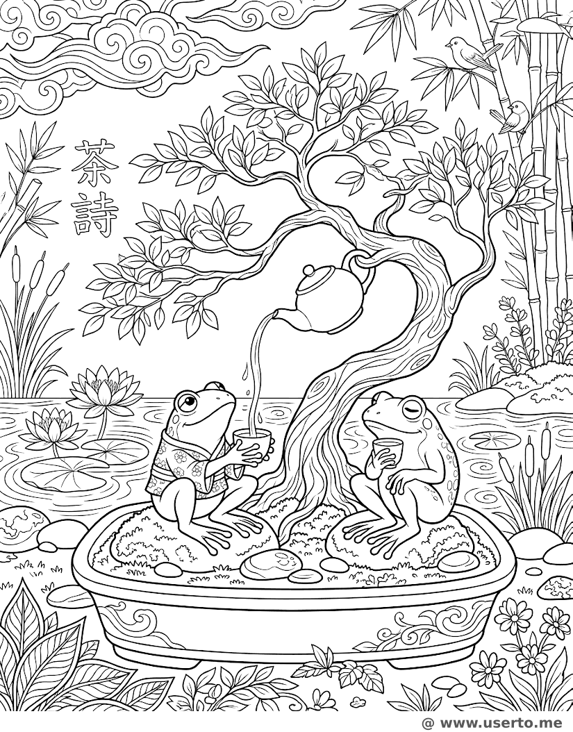 La Ceremonia del Té del Árbol Bonsái