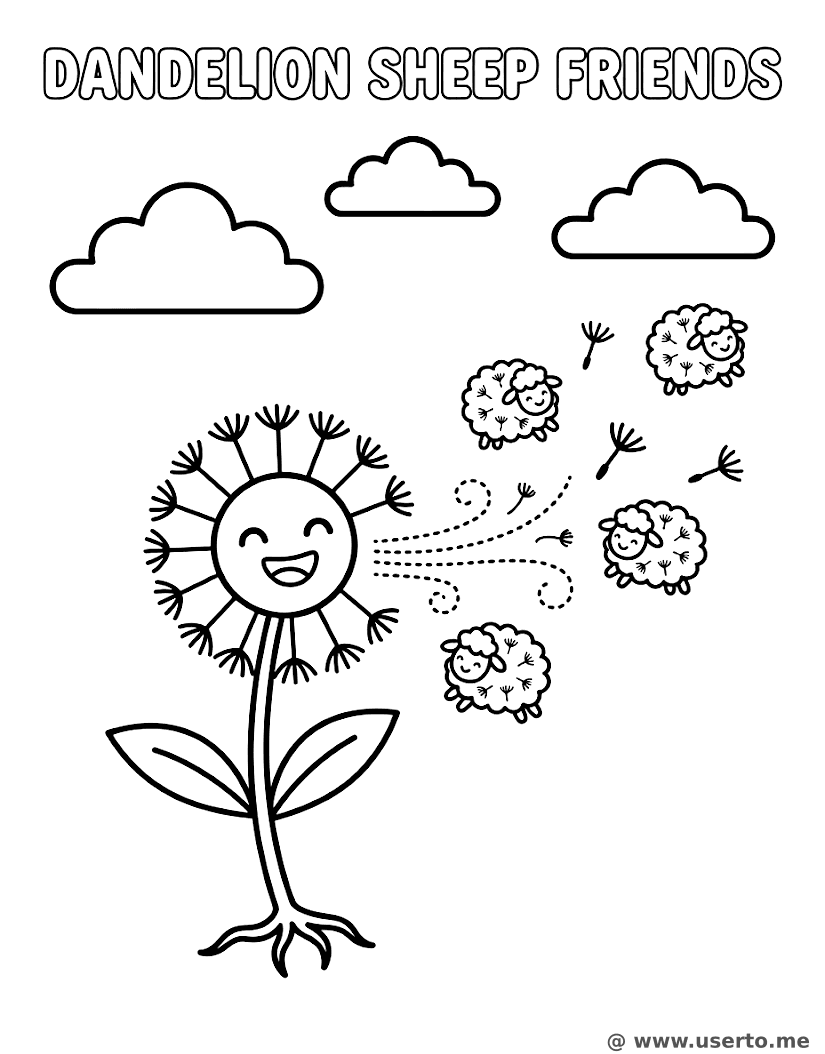 Dandelion Seed Sheep