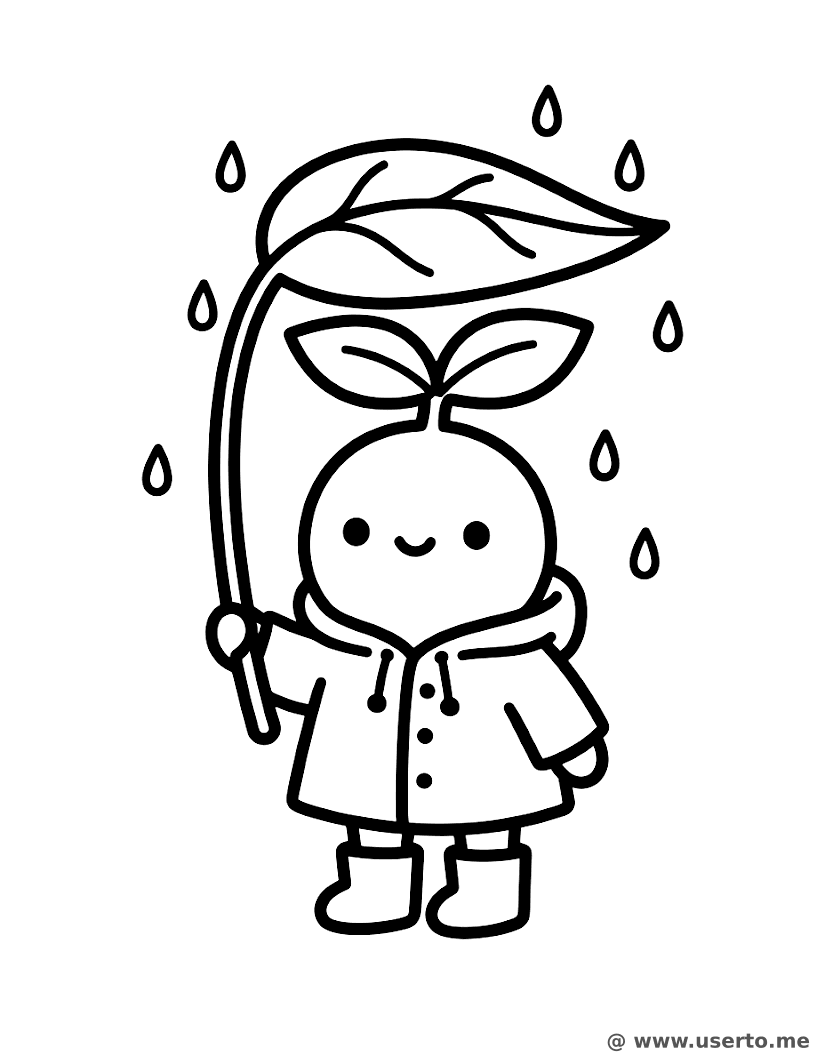 La Primera Lluvia del Pequeño Brote