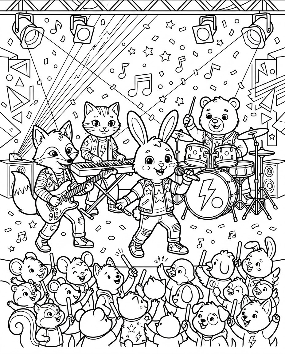 Animal Kpop Concert