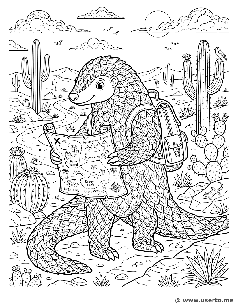The Pangolin Explorer's Journey