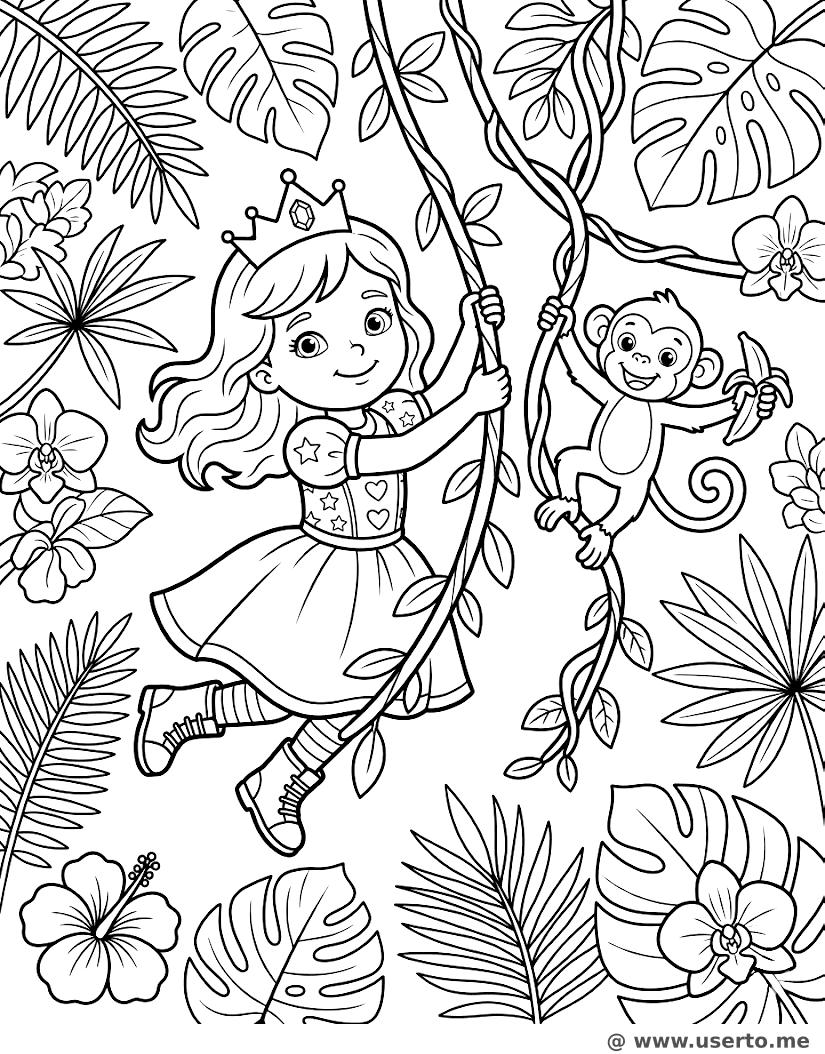 Princesa Exploradora da Selva