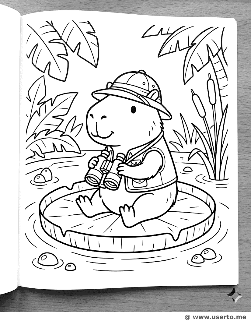 El Capibara explorador