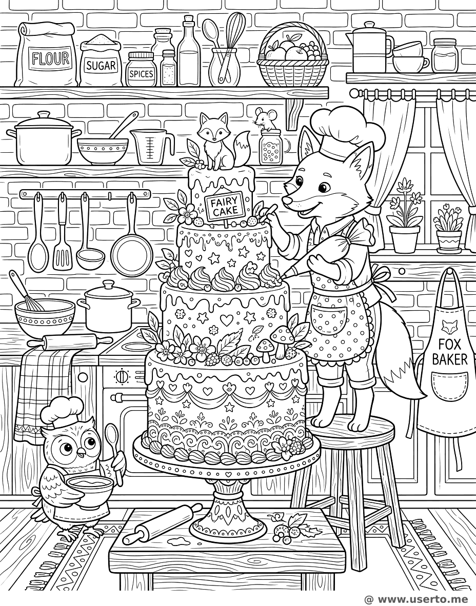 Magical Fox Baker