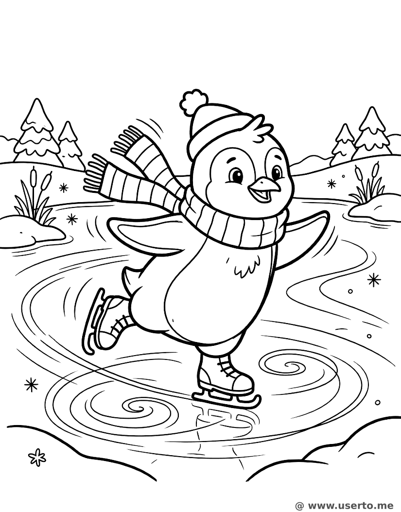 Penguin's Ice Dance