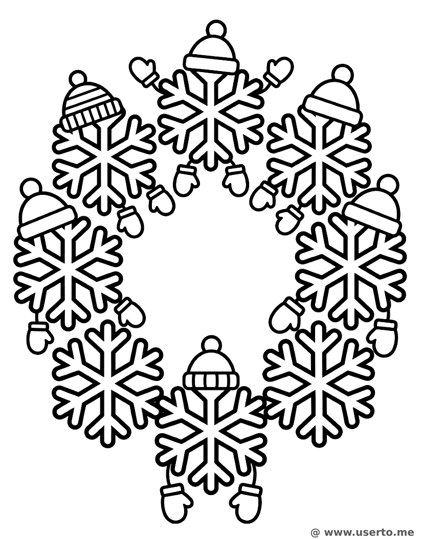 Arctic Snowflake Friends