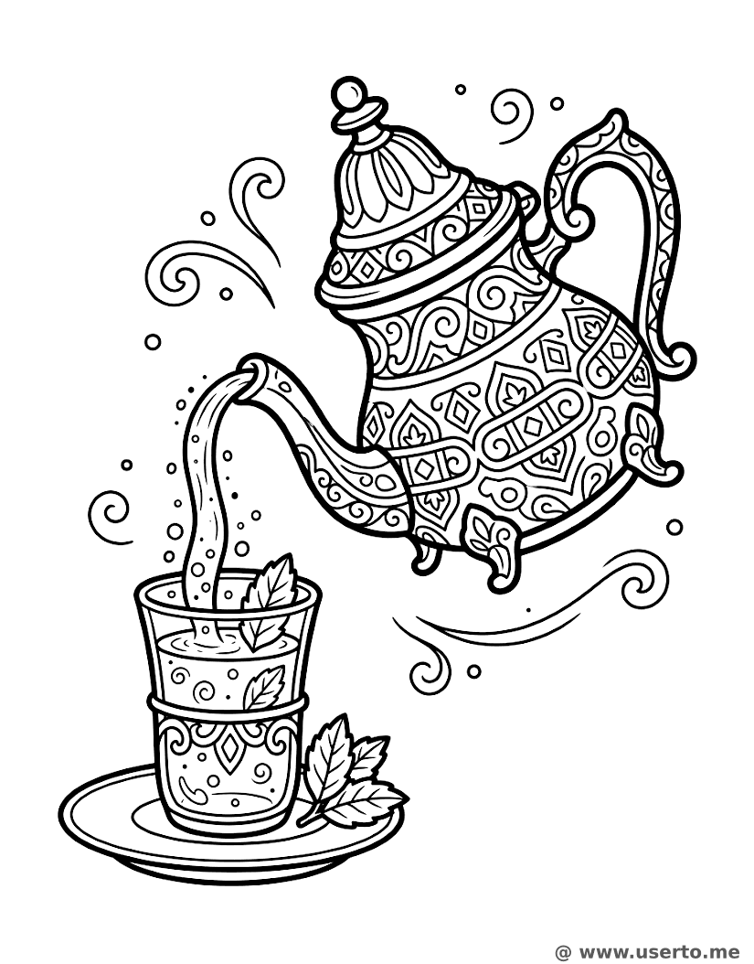 Magic Moroccan Tea Pour