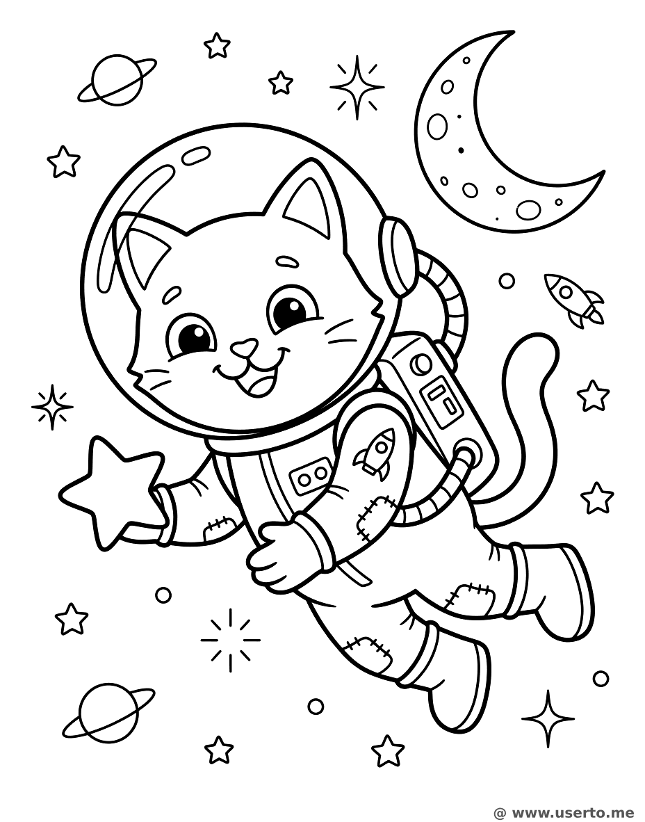 O Gato Astronauta