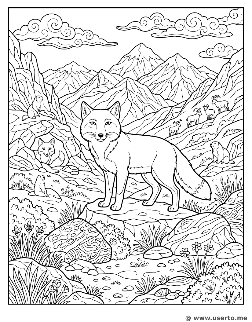 Der grummelige Fuchs aus den Bergen