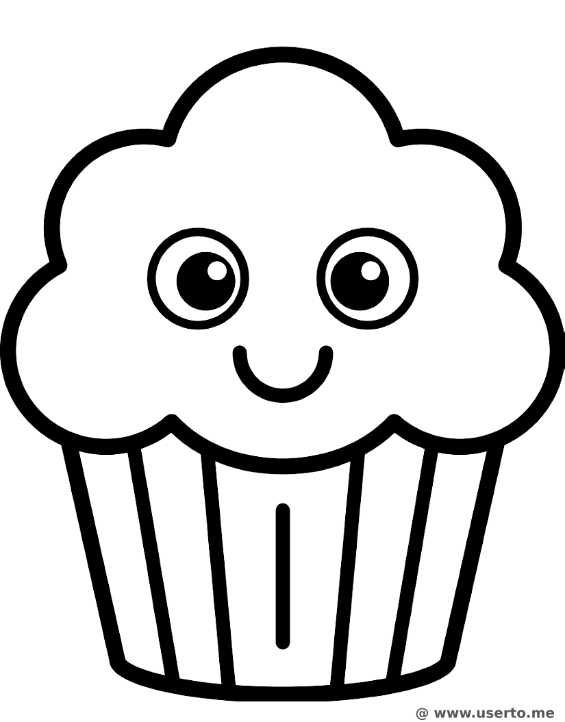 O Cupcake Feliz com Granulados