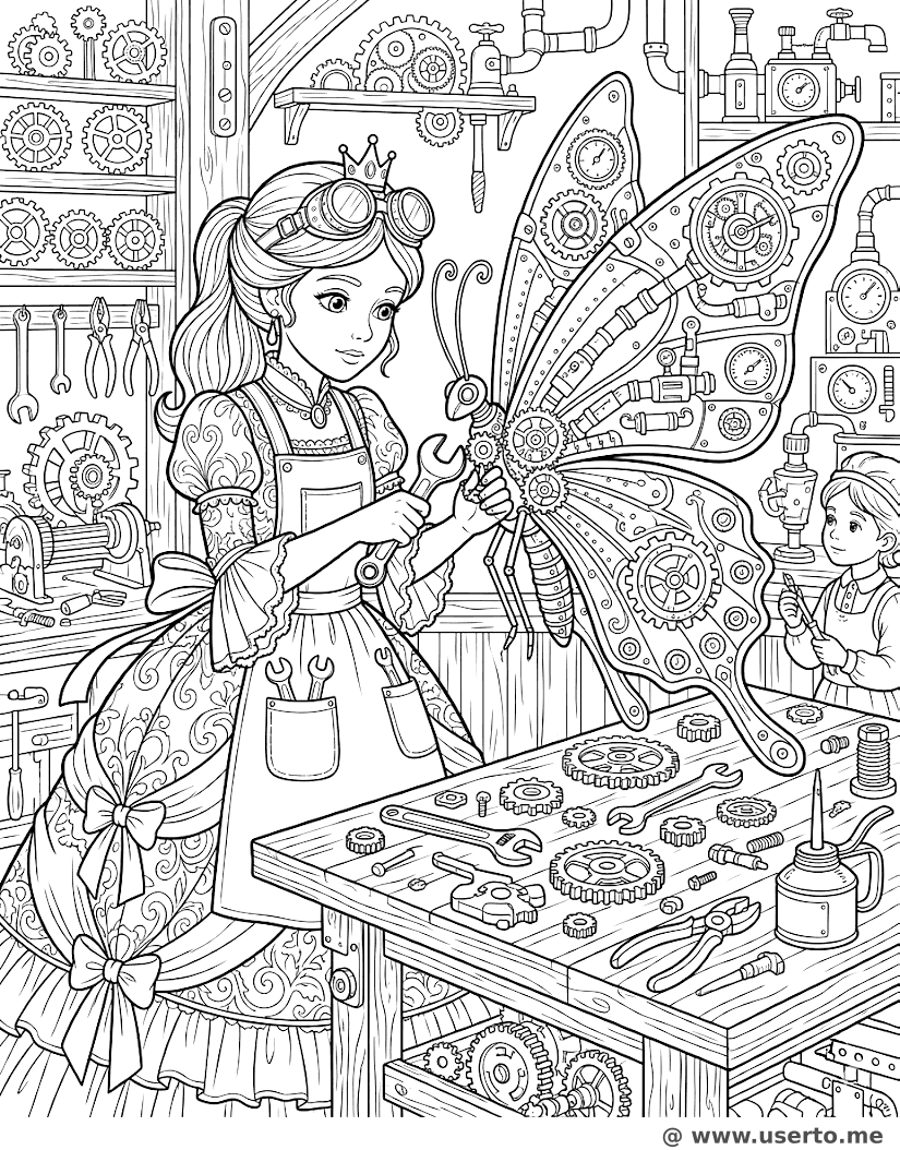 Princesa Mariposa de Relojería