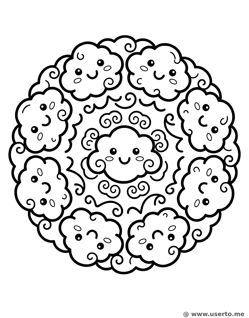 Dancing Tibetan Cloud Pattern