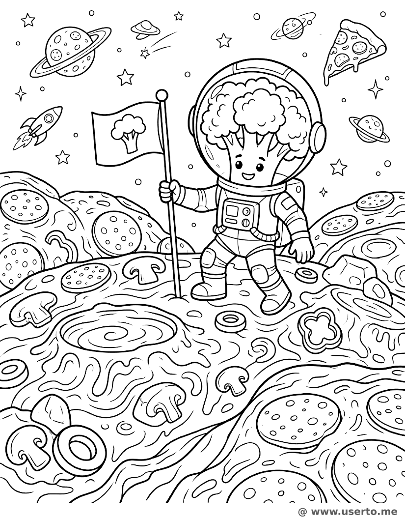 A Grande Expedição ao Planeta Pizza