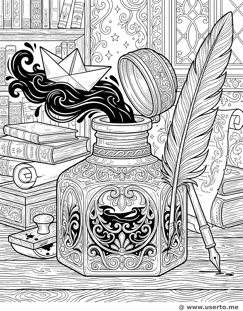 The Alchemist's Inkwell Voyage
