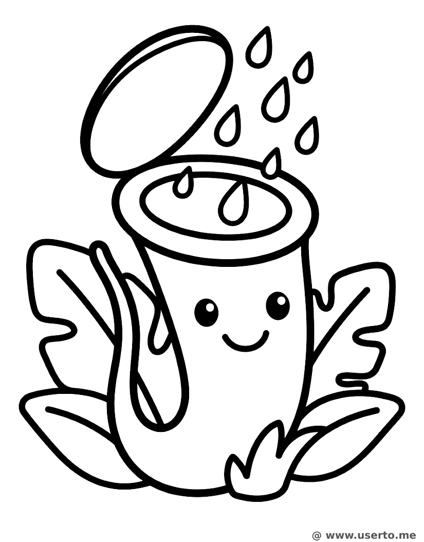 A Planta-jarro Apanhadora de Chuva
