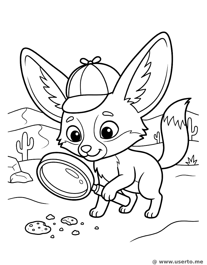 Cookie Detective Fennec
