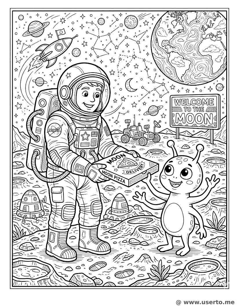 Cosmic Pizza Delivery
