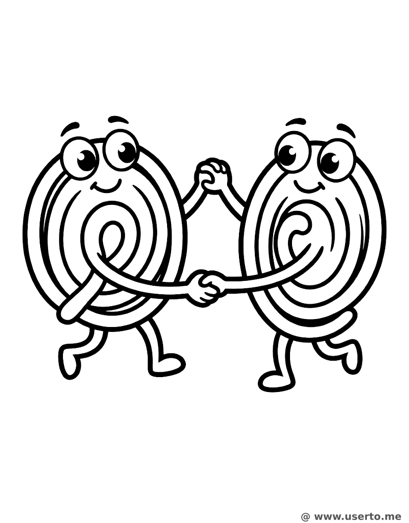 The Dancing Jalebi Swirls