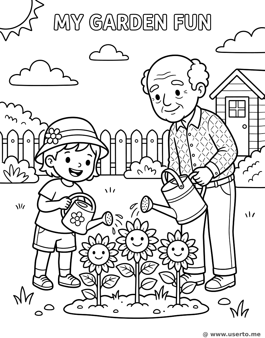 Garden Adventure with Grandpa