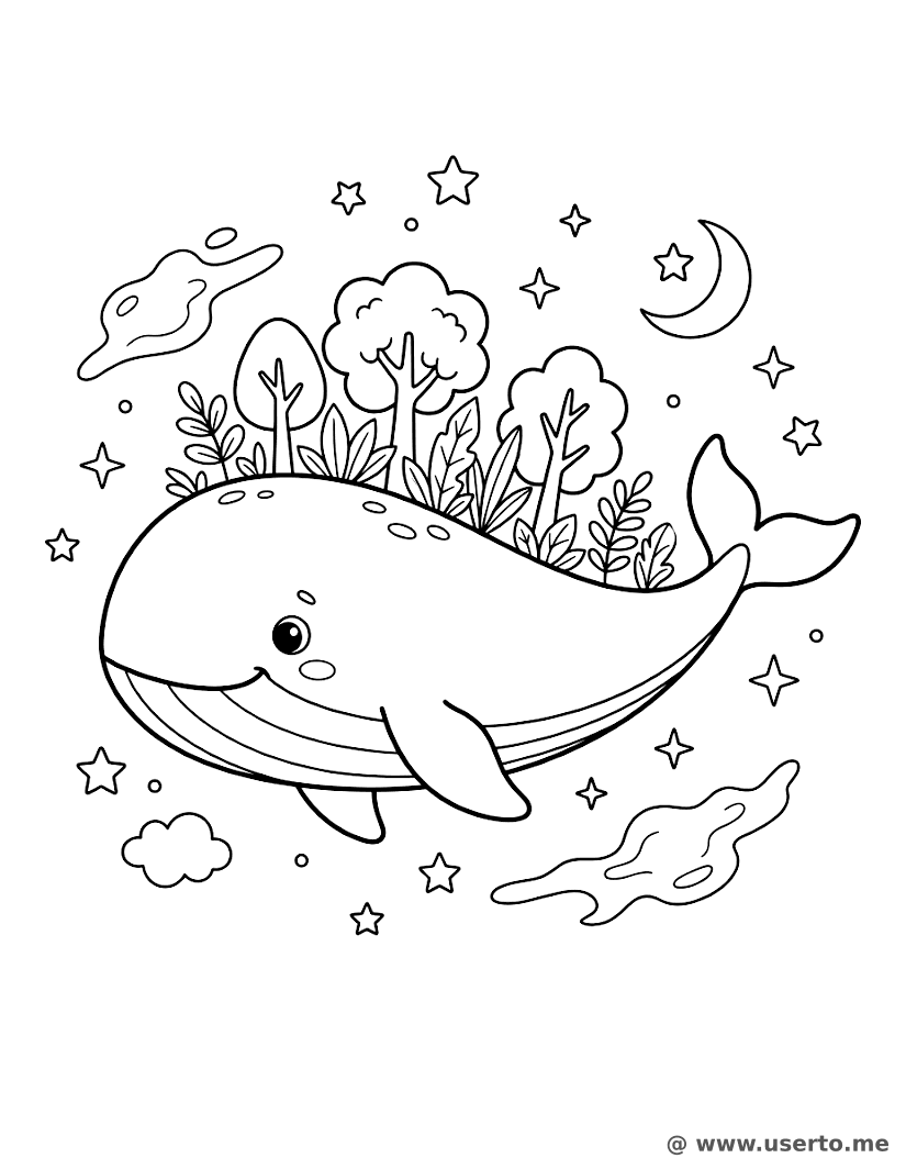 Interstellar Whale's Living Forest