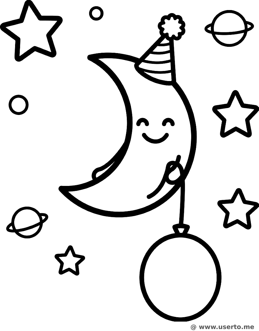 La fiesta de cumpleaños de la Luna