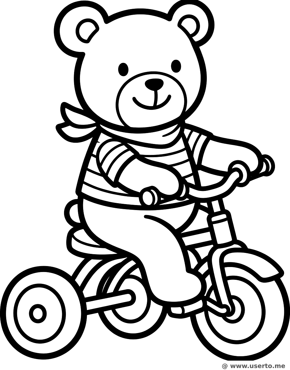 Bear on a Trike