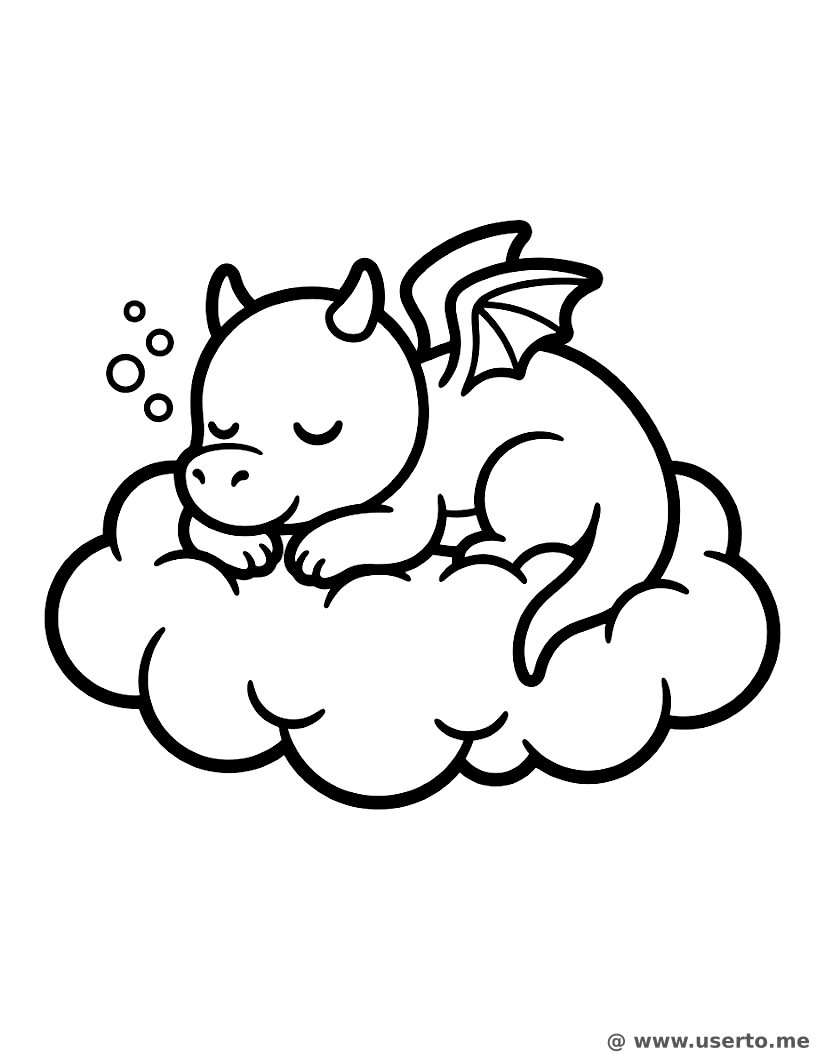 El Dragón Nuboso Dormilón