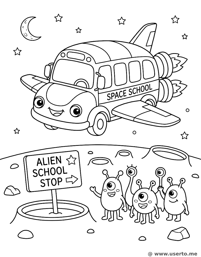 El Autobús Escolar Galáctico