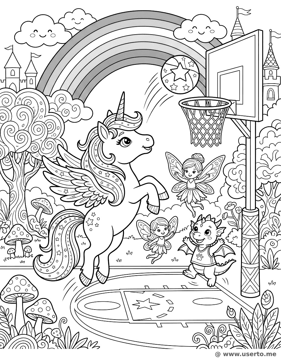 Basketball Unicorn