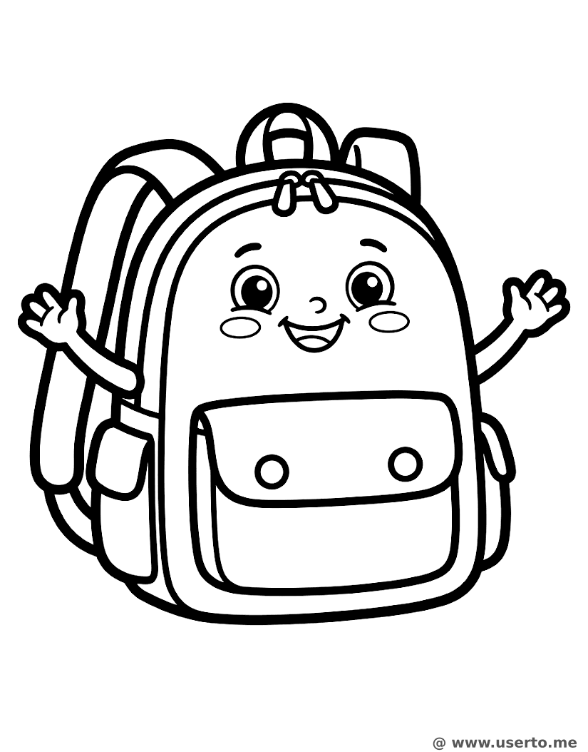 Huggy, der glückliche Rucksack