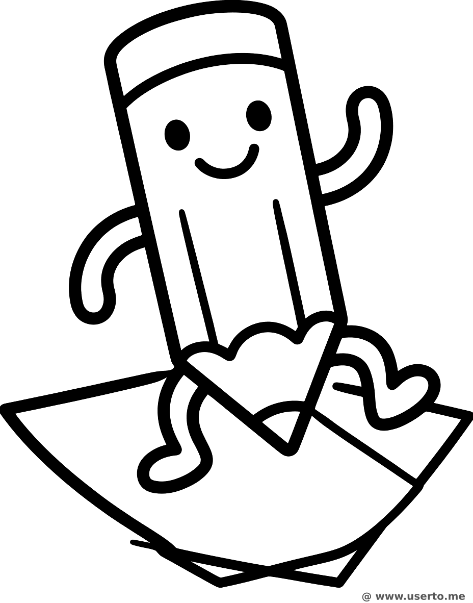 춤추는 행복한 연필