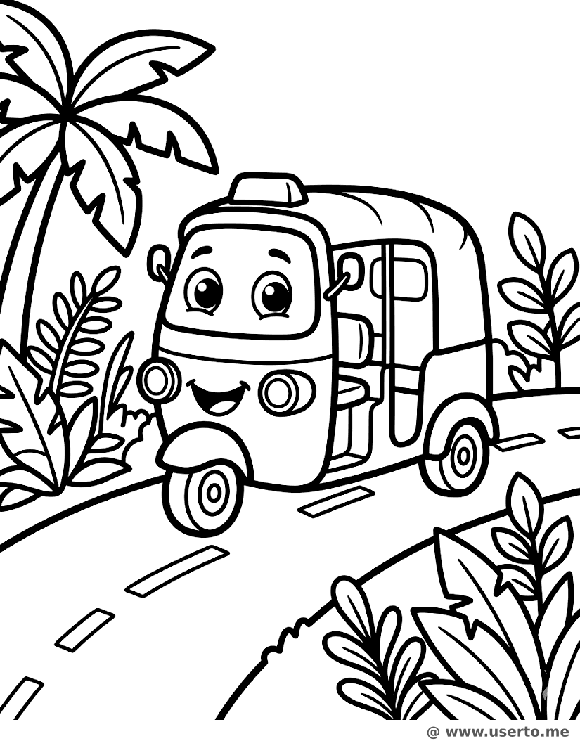A Viagem Alegre do Tuk-tuk