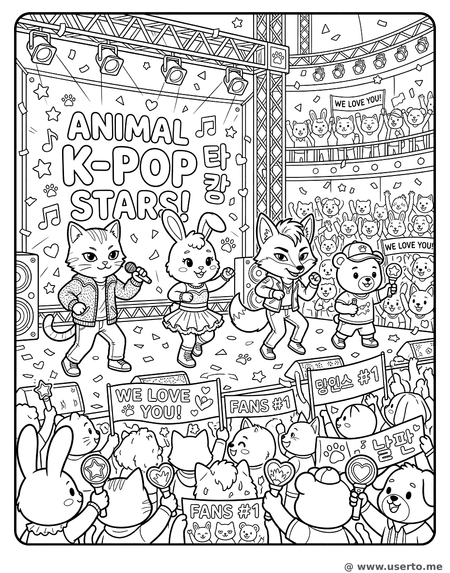 K-Pop Animal Concert