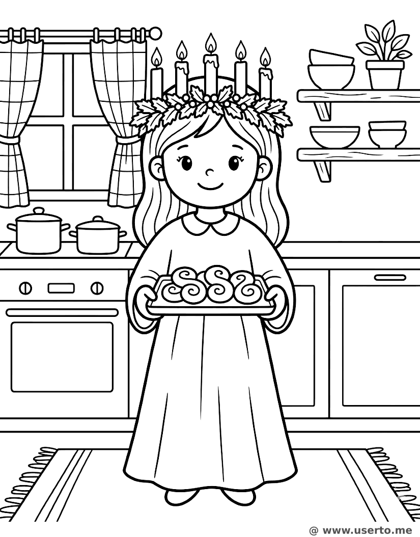 A Cozedura de Pão de Açafrão da Lúcia