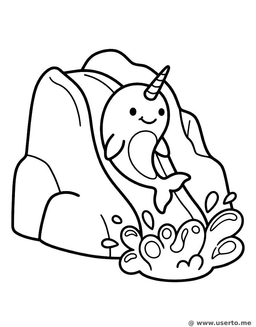 Narwhal's Arctic Slide