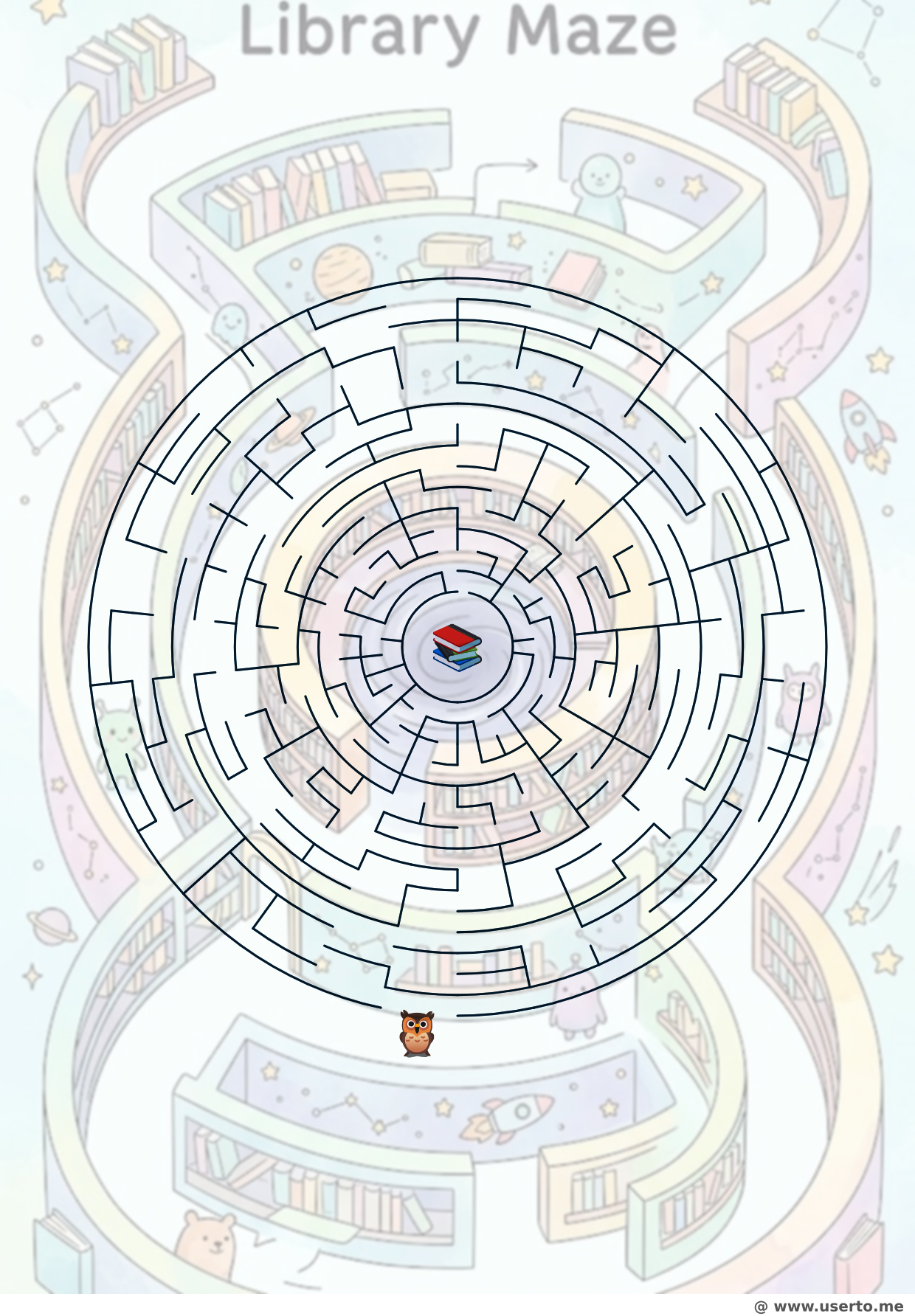 Das Labyrinth der Schwarzloch-Bibliothek