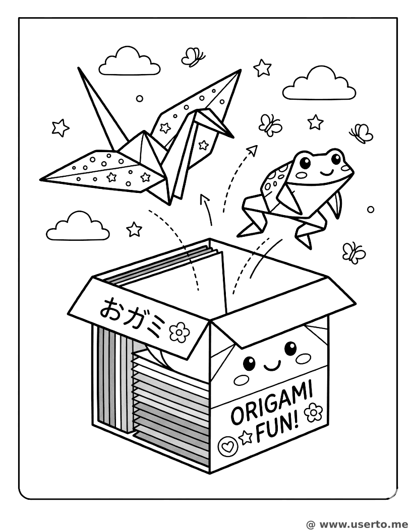 The Origami Paper Adventure