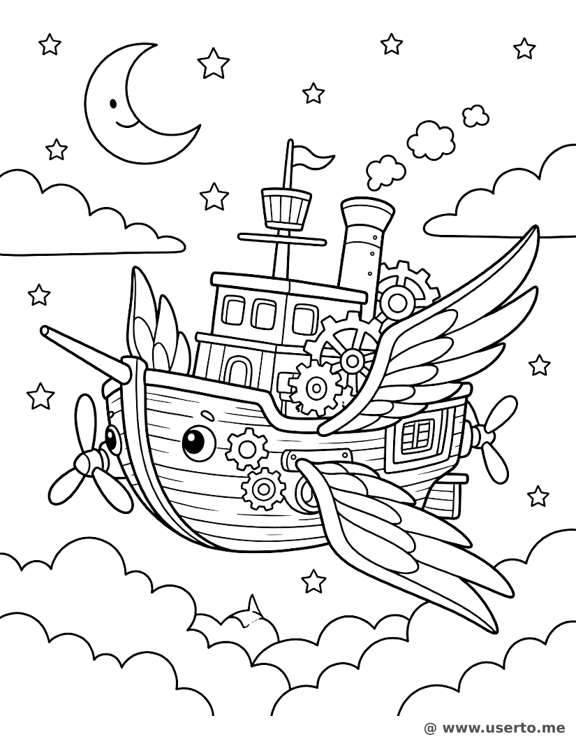 Viaje del Barco de Vapor Estrellado