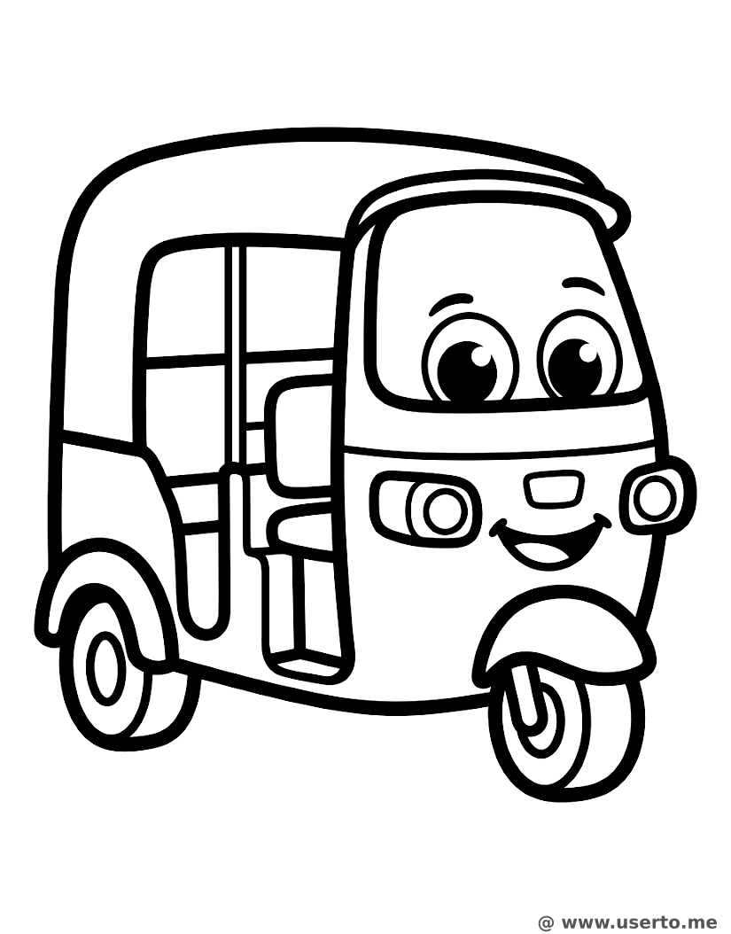 O Amigável Tuk-Tuk da Cidade