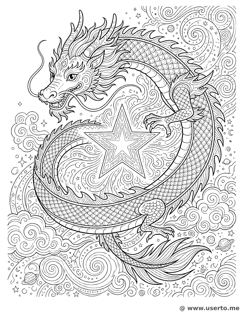 Dragão Celestial da Nebulosa