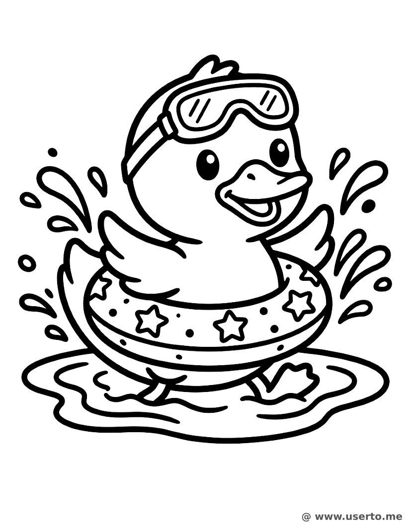Quacky el Nadador