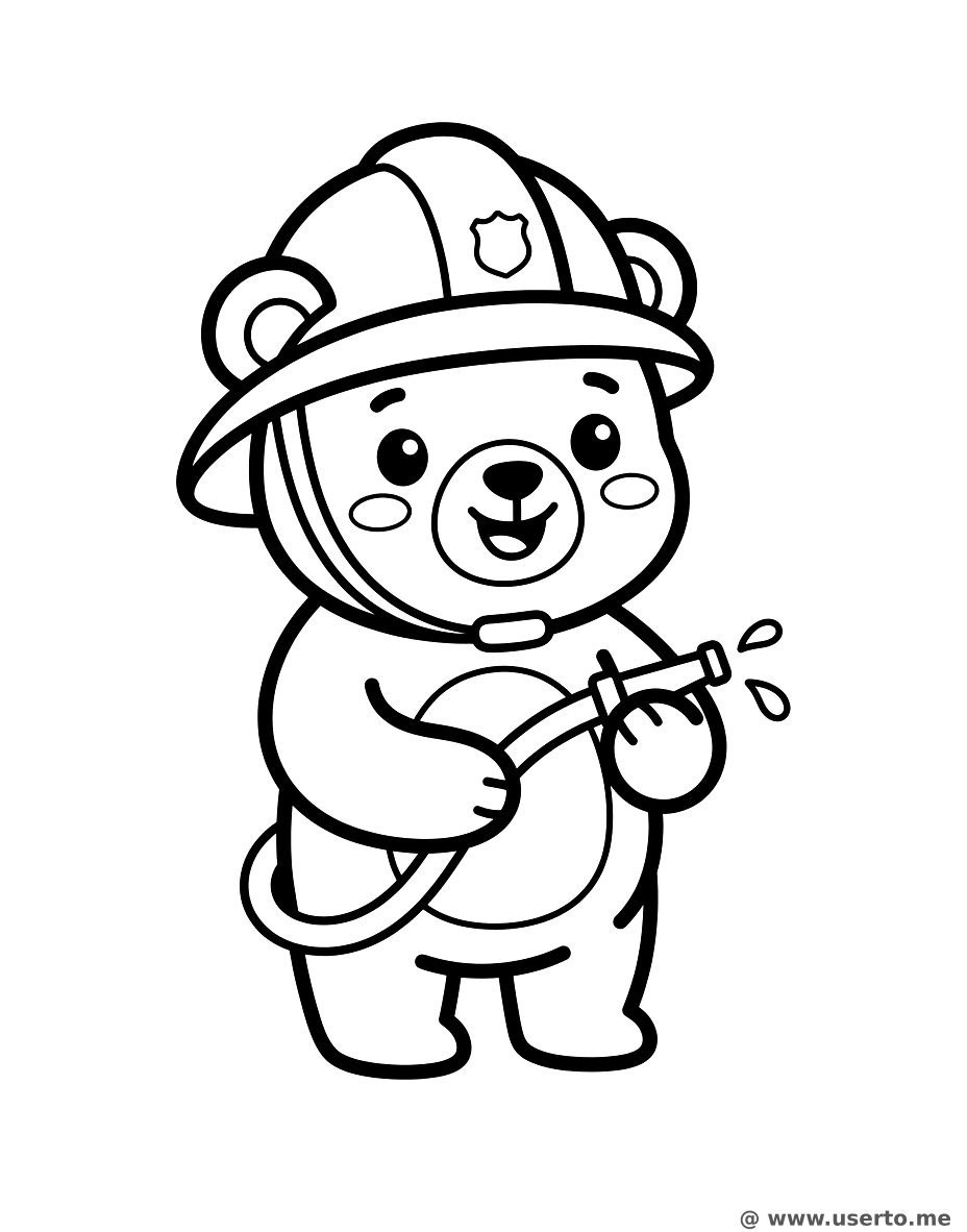 Feuerwehr-Babybär