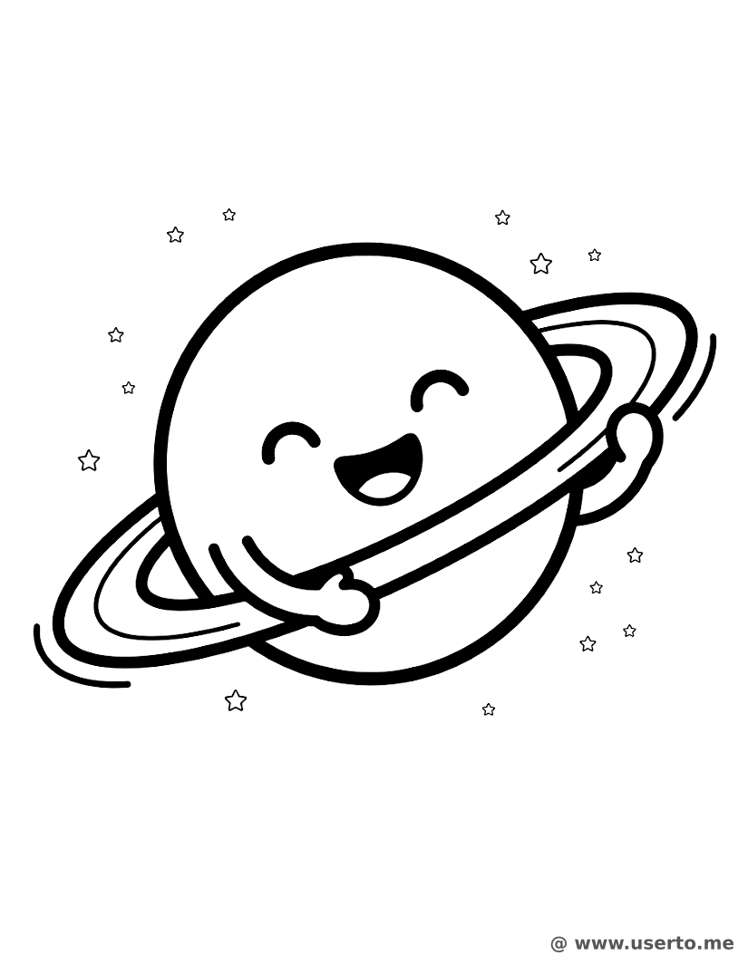 토성의 아침 훌라후프