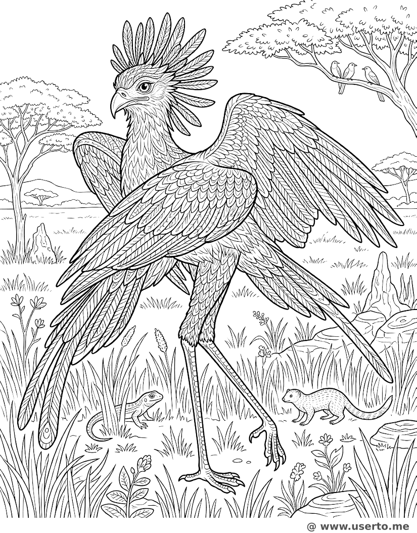 Guardian Secretary Bird
