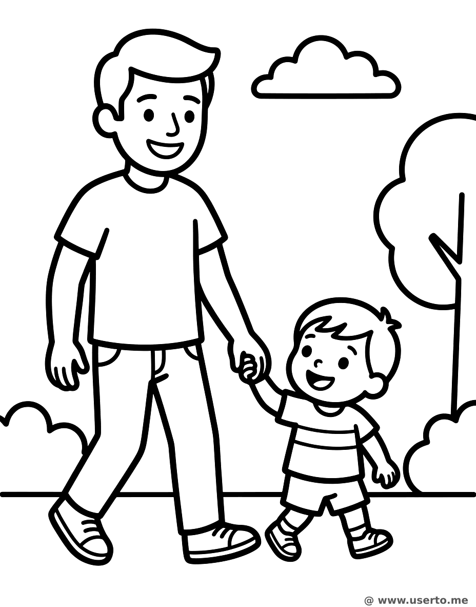 Caminhando com o Papai
